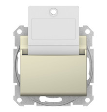 Карточный выключатель Schneider Electric SEDNA, механический, бежевый