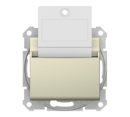 Карточный выключатель Schneider Electric SEDNA, механический, бежевый