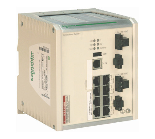 Коммутатор ConneXium (Managed) 8TX, усовершен.