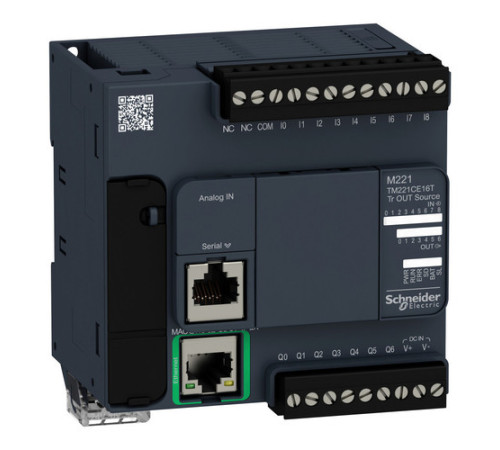 КОМПАКТНЫЙ БАЗОВЫЙ БЛОК M221-16IO ТРАНЗИСТ ИСТОЧНИК ETHERNET