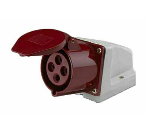 Розетка стационарная 124 3Р+РЕ 32А 380В IP44 РС-102 DEK