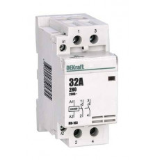 Модульный контактор DEKraft МК-103 2НО 32А 230В AC, 18071DEK