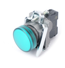 Сигнальная лампа в сборе модульная 22 мм зеленая 24В DC