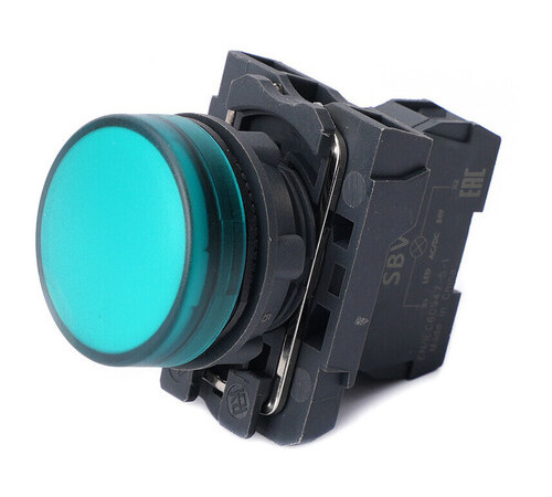 Сигнальная лампа SB5 в сборе модульная 22 мм зеленая 230-240В АС