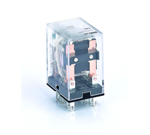 Промежуточное реле 2 конт. с LED инд. 5А 24В DC ПР-102