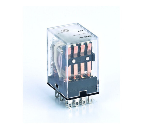 Промежуточное реле 4 конт. с LED инд. 5А 230В AC ПР-102