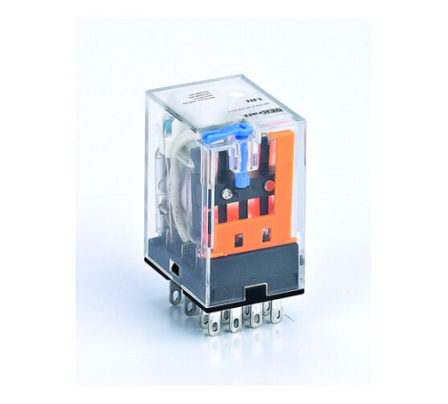 Промежуточное реле 4 конт. с LED инд. и TEST функ. 3А 24В DC ПР-102