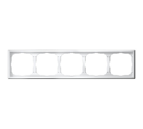 Рамка 5 постов Systeme Electric ARTGALLERY, белый