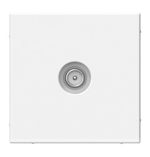 Розетка TV Systeme Electric ARTGALLERY оконечная, скрытый монтаж, лотос, GAL001391