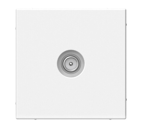 Розетка TV Systeme Electric ARTGALLERY оконечная, скрытый монтаж, лотос, GAL001391