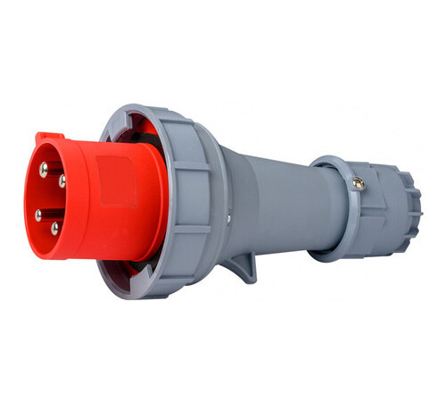 Вилка перен. 3Р+РЕ 63А 380В IP67 ВП-103