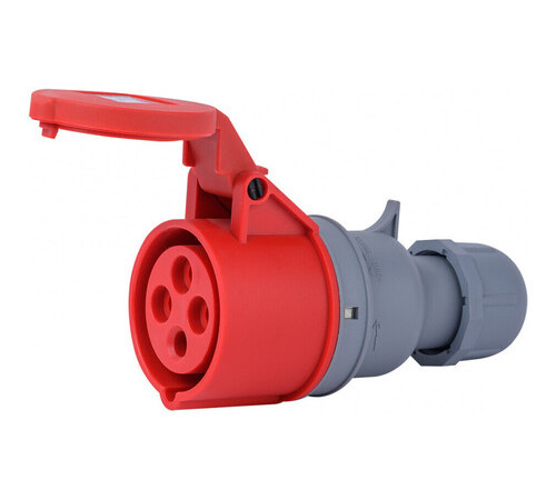 Розетка перен. 3Р+РЕ 16А 380В IP44 РП-103