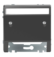 Накладка на вывод кабеля Schneider Electric MERTEN D-LIFE, антрацит