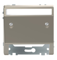 Накладка на вывод кабеля Schneider Electric MERTEN D-LIFE, никель
