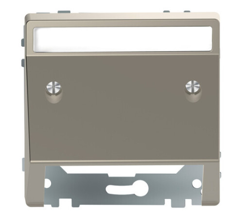 Накладка на вывод кабеля Schneider Electric MERTEN D-LIFE, никель