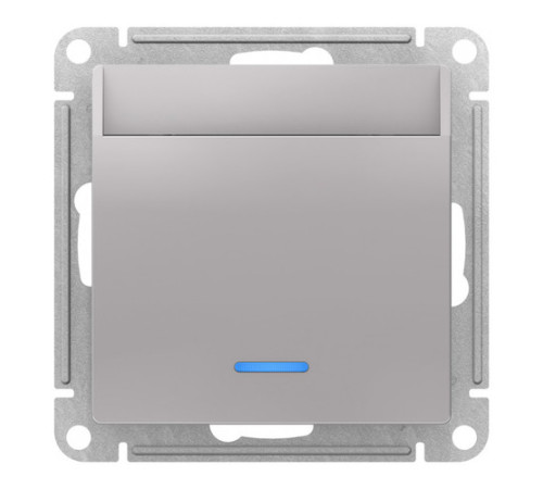 Карточный выключатель Systeme Electric ATLASDESIGN, механический, алюминий