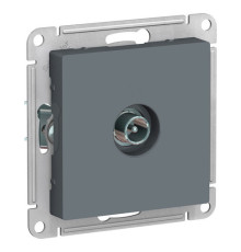 Розетка TV Systeme Electric ATLASDESIGN, оконечная, грифель