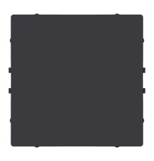 Заглушка Systeme Electric ATLASDESIGN, карбон, ATN001009