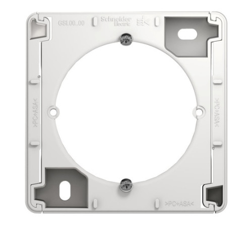 Glossa Коробка накладного монтажа, бел.