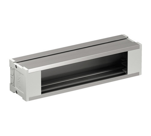 БЛОК ПОД РОЗЕТКИ 4х45, АЛЮМ.ПУСТОЙ