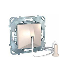 Выключатель со шнуром Unica Schneider Electric. Артикул: MGU5.226.25ZD