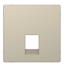 Накладка на розетку телефонную Schneider Electric MERTEN D-LIFE, сахар