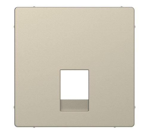 Накладка на розетку телефонную Schneider Electric MERTEN D-LIFE, сахар