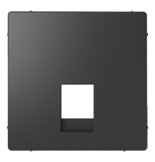 Накладка на розетку телефонную Schneider Electric MERTEN D-LIFE, антрацит