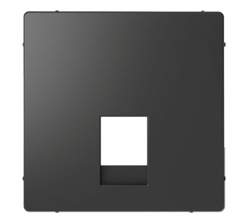Накладка на розетку телефонную Schneider Electric MERTEN D-LIFE, антрацит