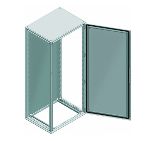 Шкаф напольный Schneider Electric Spacial SF, 600x2000x400мм, IP55, сталь, NSYSF20640P