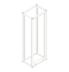 Шкаф напольный Schneider Electric Spacial SFP, 700x2000x500мм, IP55, сталь, NSYSFP20750