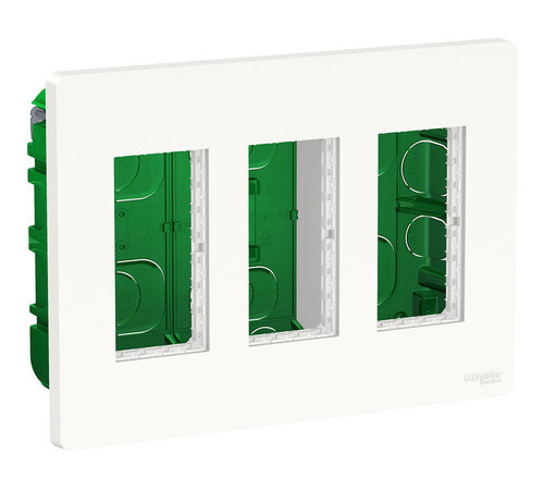 UNICA SYSTEM+ БЛОК скрытой установки 3х2 БЕЛЫЙ