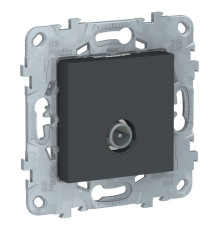 Розетка TV Schneider Electric UNICA NEW, оконечная, антрацит