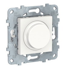 Светорегулятор поворотно-нажимной Schneider Electric UNICA NEW, 200 Вт, LED 5-100ВА, белый