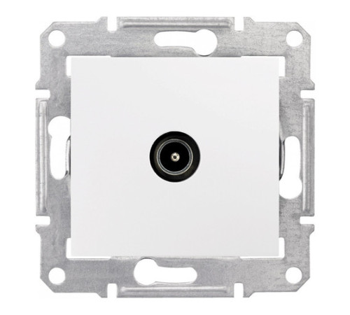 Розетка TV Schneider Electric SEDNA, оконечная, белый