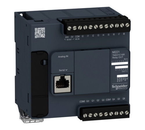 КОМПАКТНЫЙ БАЗОВЫЙ БЛОК M221-16IO РЕЛЕ