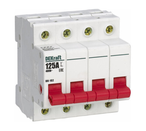 Выключатель-разъединитель 4Р 25А ВН-102