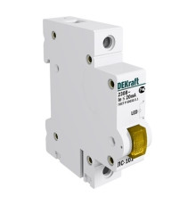 Лампа сигнальная на DIN-рейку 1P Цвет:ЖЕЛТЫЙ LED