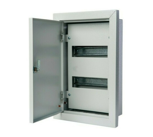 Корпус мет. встр. 430х330х120, 18 мод., IP31, ЩРВ-18 DEKraft