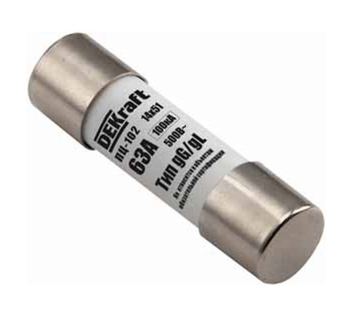 Предохранитель цилиндрич. 32A 14x51 ПЦ-102 DEKraft