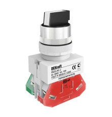 Перекл. на 3 фикс. полож. I-O-II станд. ручка 1НО+1