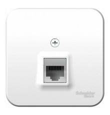 Розетка компьютерная RJ45 Systeme Electric BLANCA, открытый монтаж, белый, BLNIA045001
