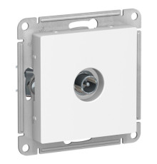 Розетка TV Systeme Electric ATLASDESIGN, проходная, скрытый монтаж, лотос, ATN001392