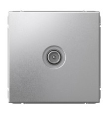 Розетка TV Systeme Electric ARTGALLERY оконечная, скрытый монтаж, алюминий