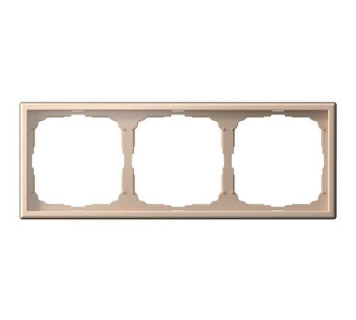 Рамка 3 поста Systeme Electric ARTGALLERY, песочный, GAL001203