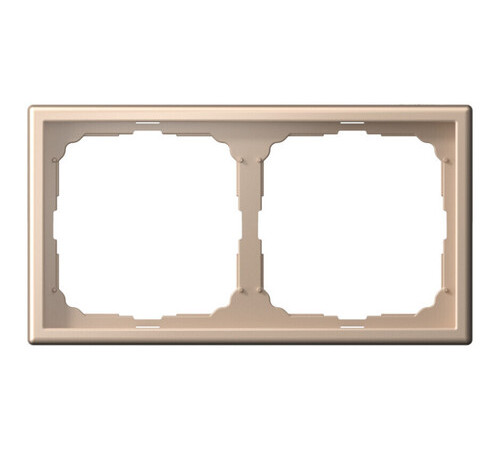 Рамка 2 поста Systeme Electric ARTGALLERY, песочный, GAL001202