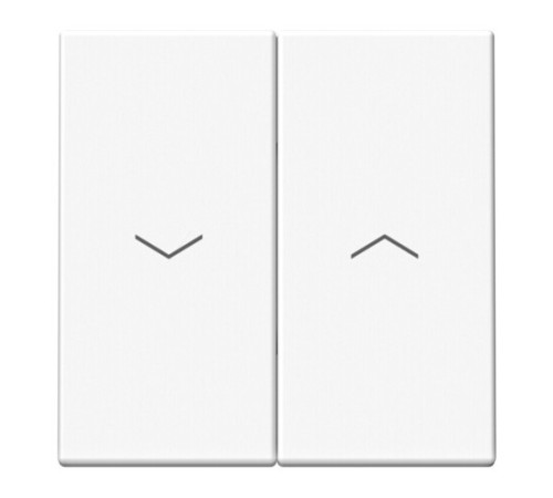 Выключатель для жалюзи без фиксации 2-клавишный Systeme Electric ARTGALLERY, скрытый монтаж, лотос, GAL001319