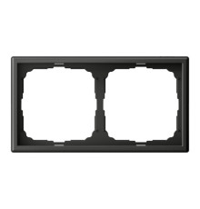 Рамка 2 поста Systeme Electric ARTGALLERY, базальт, GAL001402