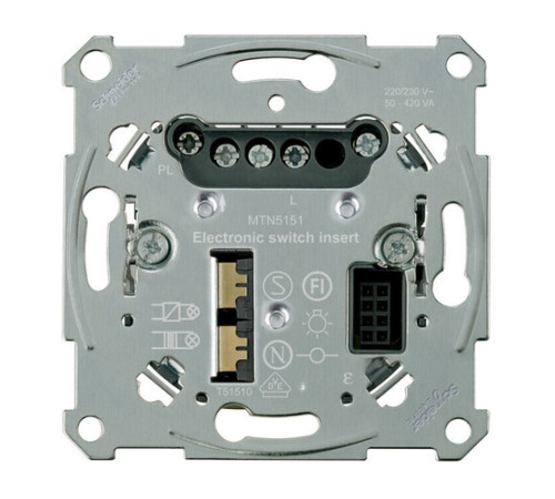 Механизм электронного выключателя PlusLink, 1-клавишный Schneider Electric MERTEN D-LIFE