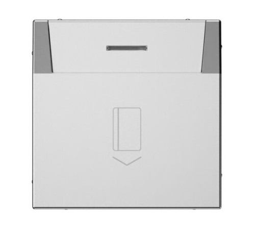 Systeme Electric ArtGallery Сталь Выключатель карточный 10А, без задержки времени, быстр.клемм.